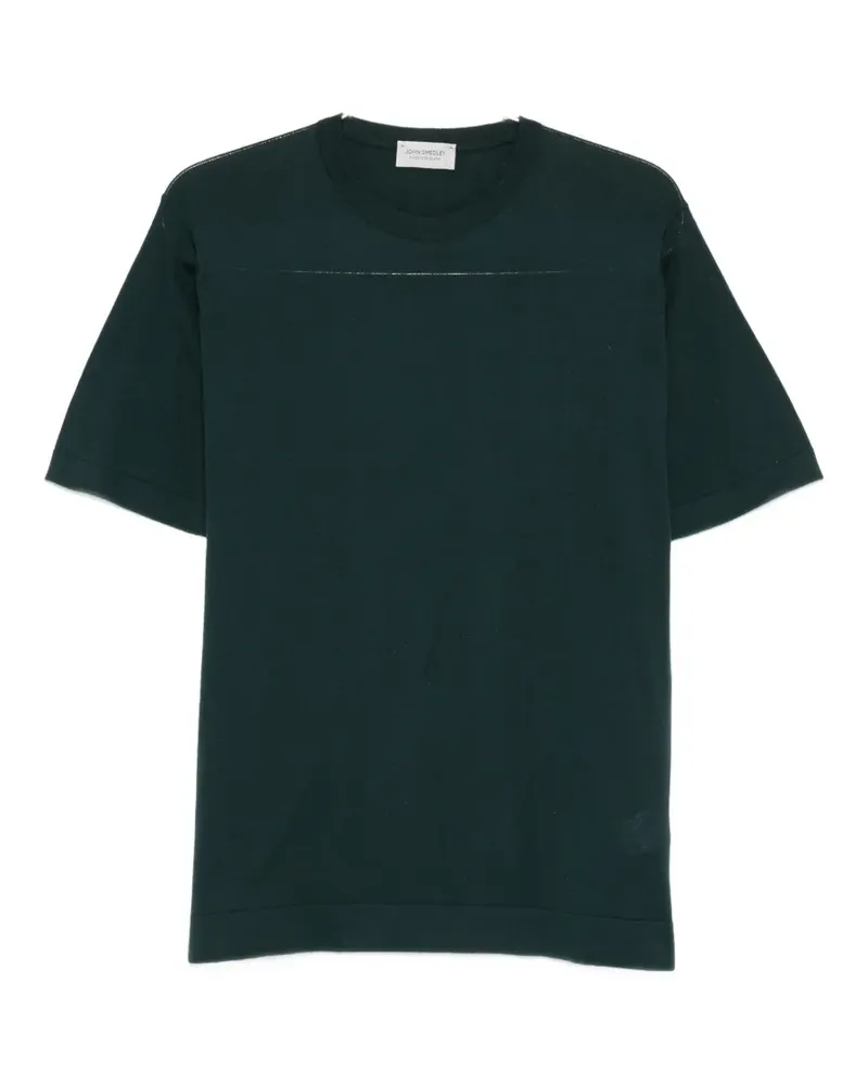 John Smedley Lorca T-shirt - Grün Grün
