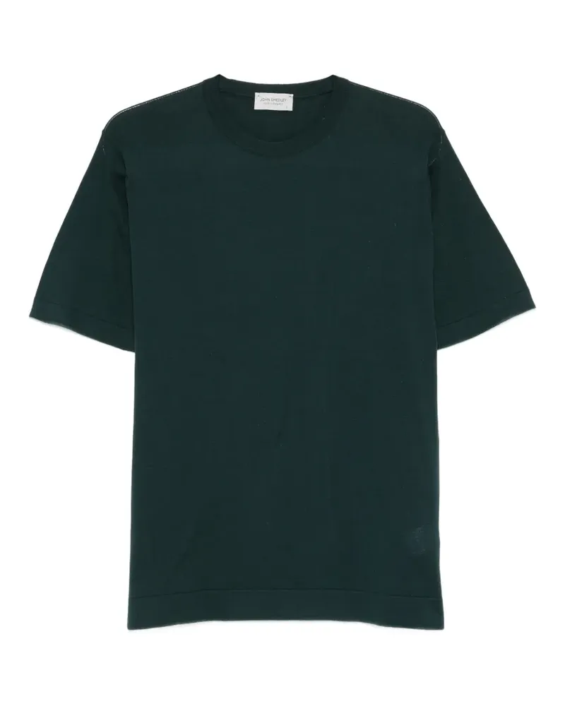John Smedley Lorca T-Shirt - Grün Grün