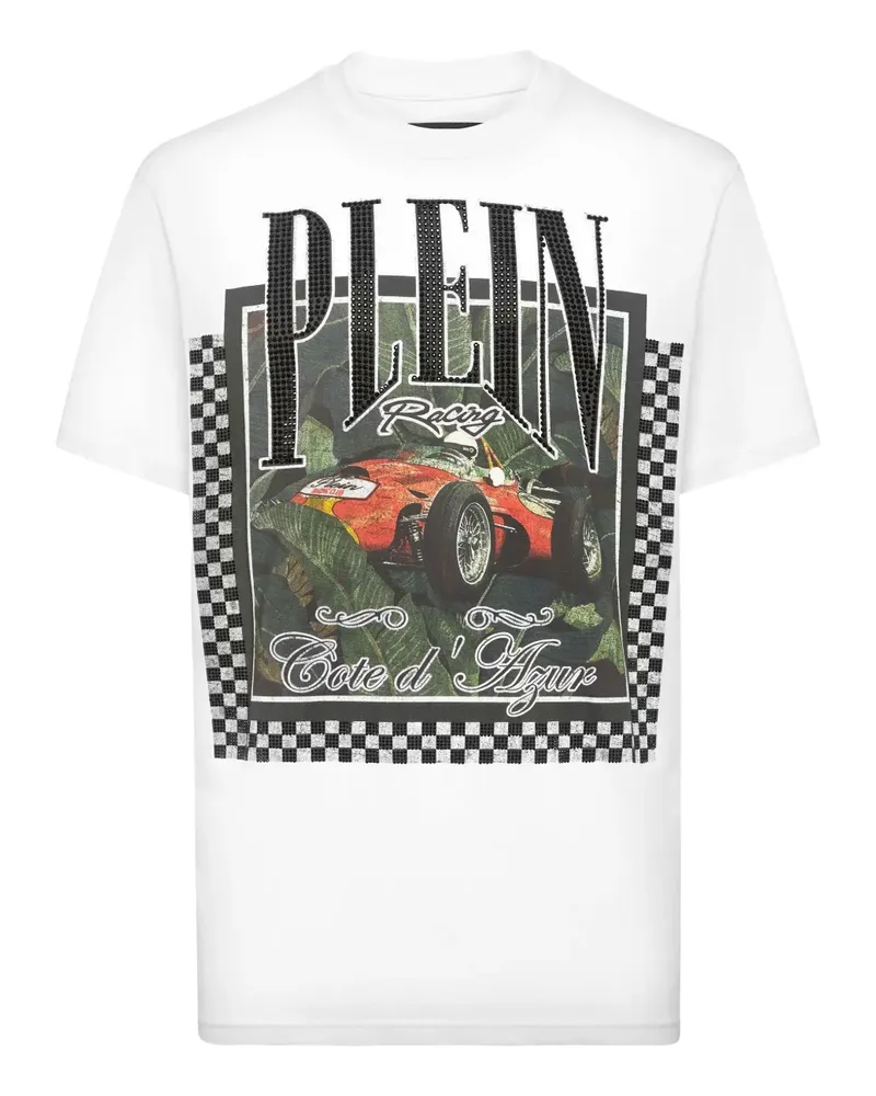 Philipp Plein Racing T-Shirt - Weiß Weiß