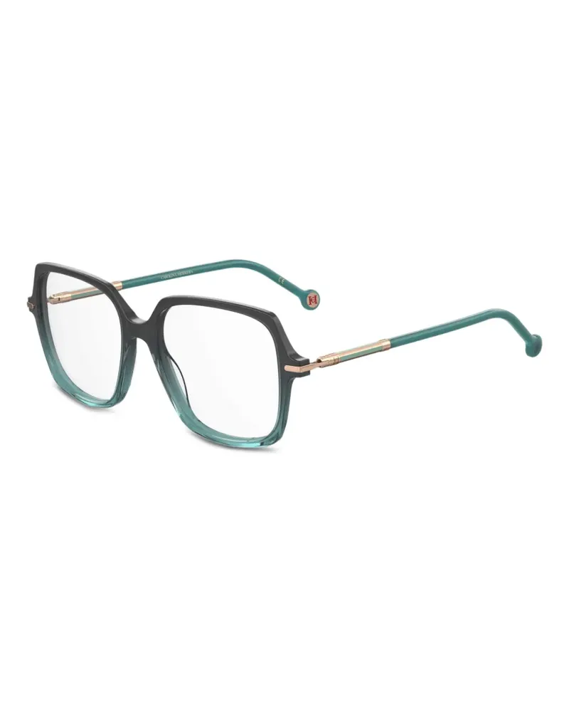 Carolina Herrera New York Brille mit eckigem Gestell - Grün Grün