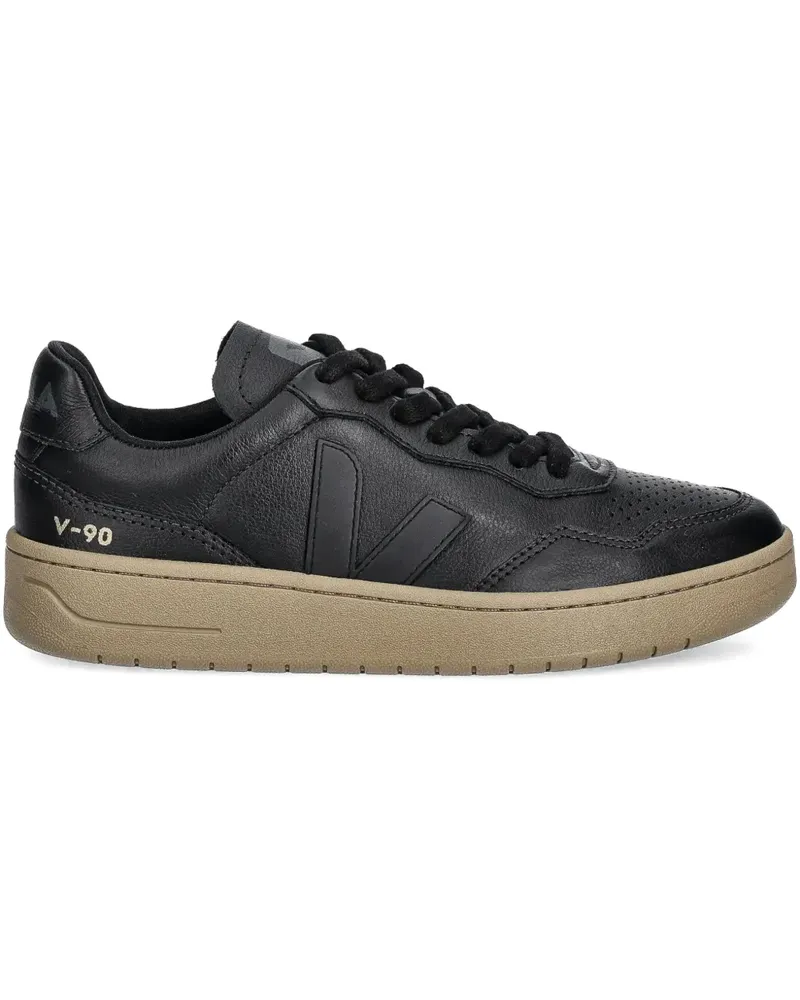 VEJA V-90 Sneakers - Schwarz Schwarz