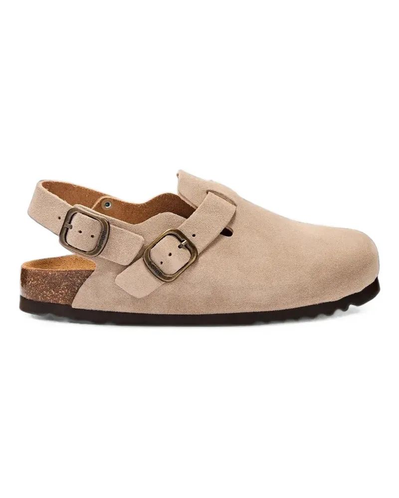 Scholl Fae backstrap slippers - Nude Nude