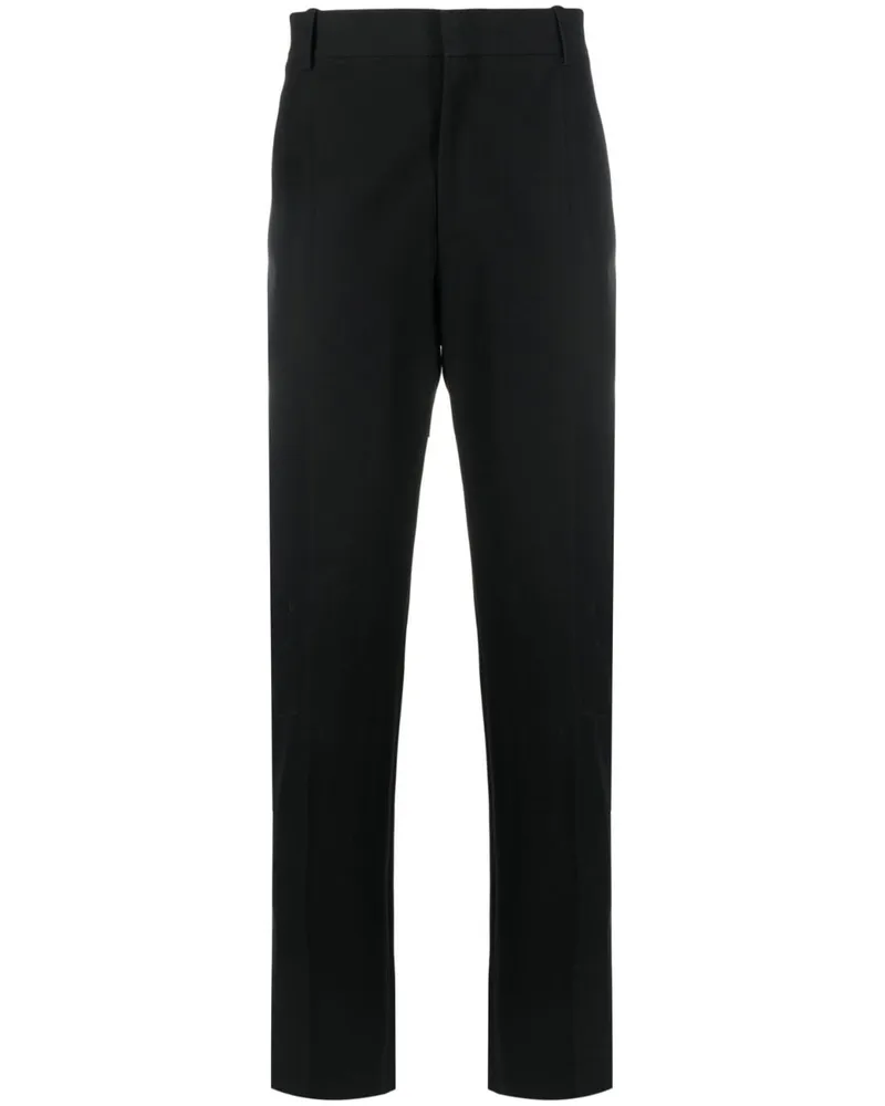 Alexander McQueen Klassische Tapered-Hose - Schwarz Schwarz