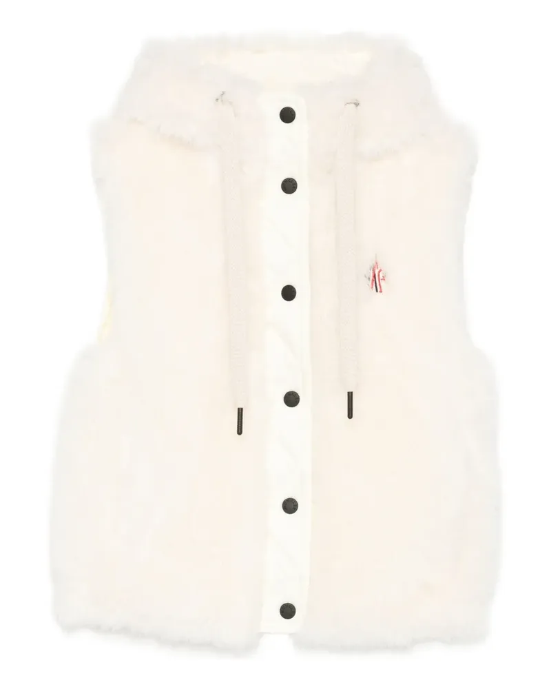 Moncler Weste mit Kapuze - Nude Nude