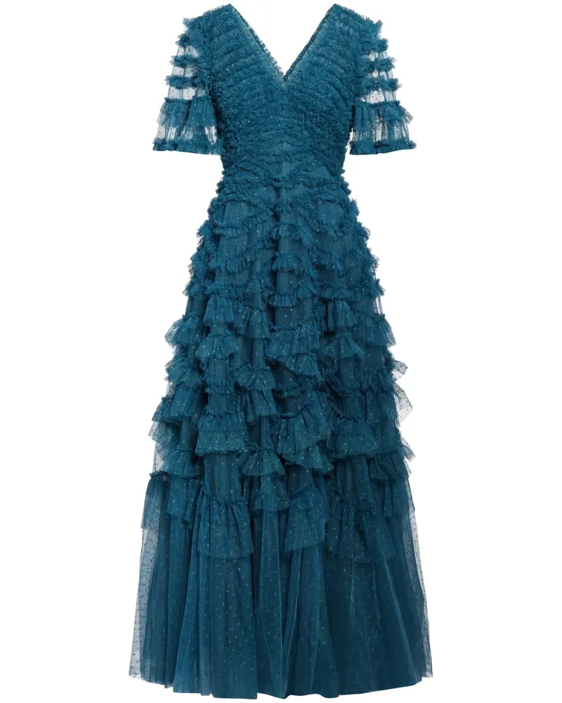 Needle & Thread Marilla Abendkleid - Blau Blau