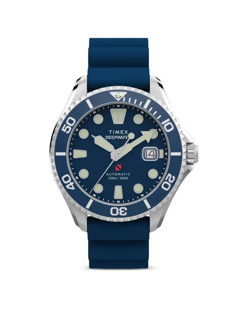 Timex Deepwater Meridian 44mm - Blau Blau
