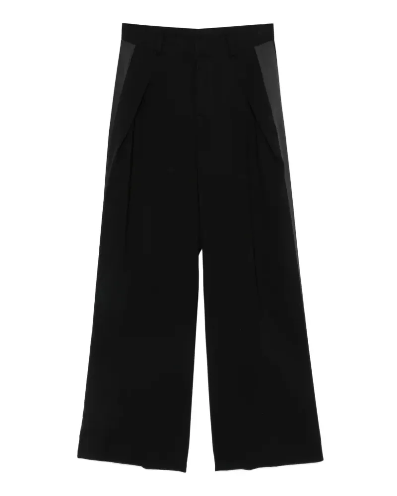 Sacai Klassische Hose - Schwarz Schwarz