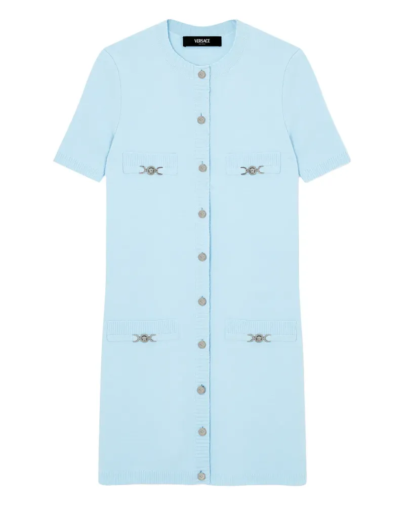 Versace wool mini dress - Blau Blau