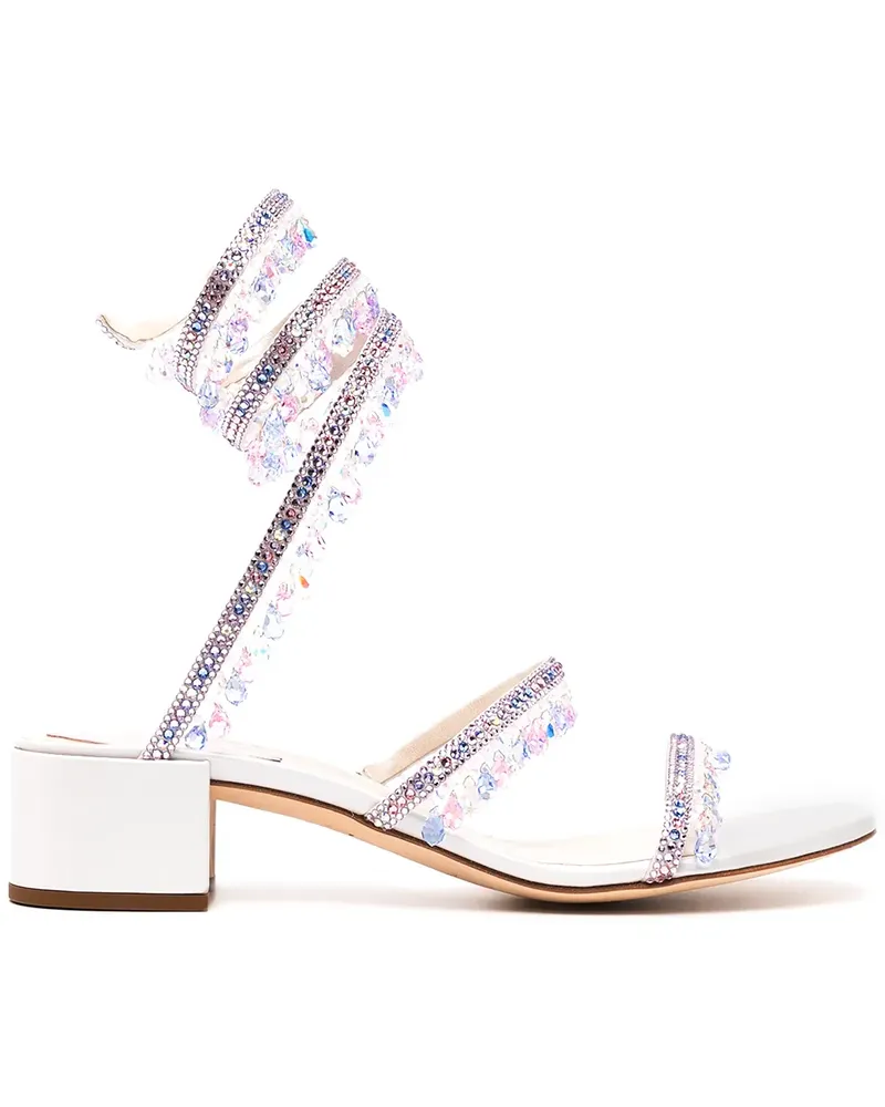 René Caovilla Cleo Sandalen - Rosa Rosa