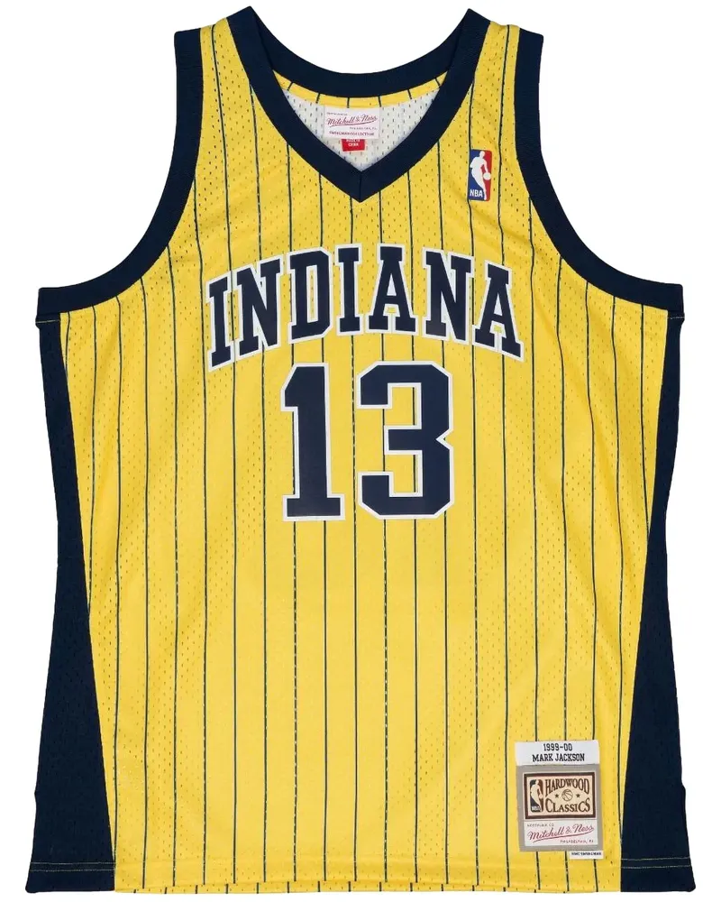 Mitchell & Ness NBA Swingman "Pacers 1999 Mark Jackson" Trikot - Gelb Gelb