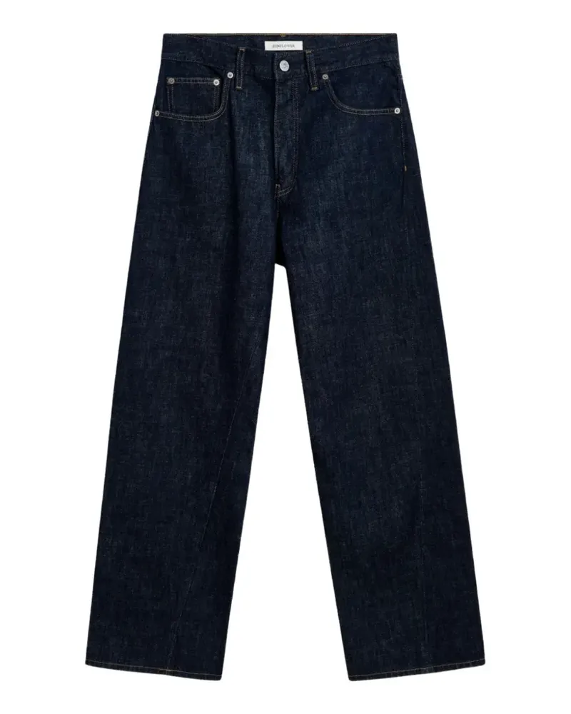 Sunflower Wide Twist Wide-Leg-Jeans - Blau Blau