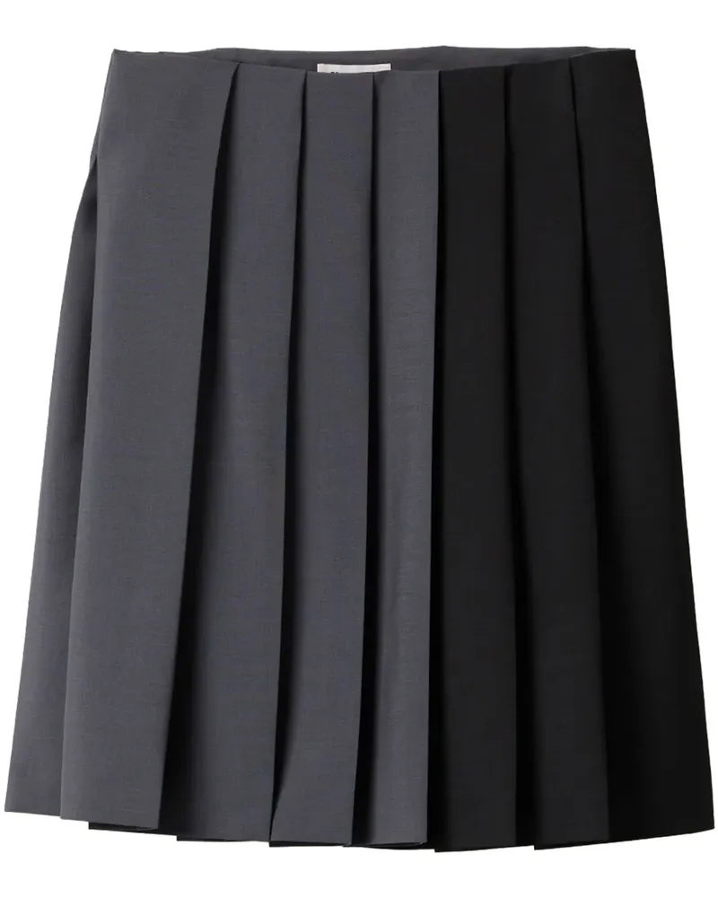 Miu Miu plissierter Rock - Grau Grau