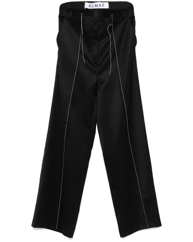 ALMAZ Hose mit mittlerer Naht - Schwarz Schwarz