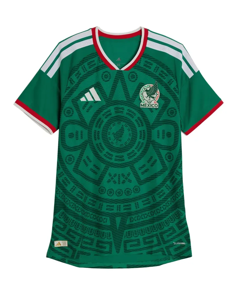 adidas Gemustertes FMF T-Shirt - Grün Grün