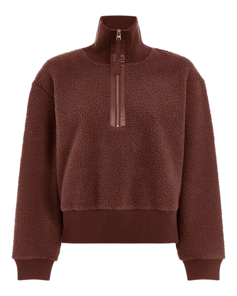 Varley half-zip fleece sweatshirt - Rot Rot
