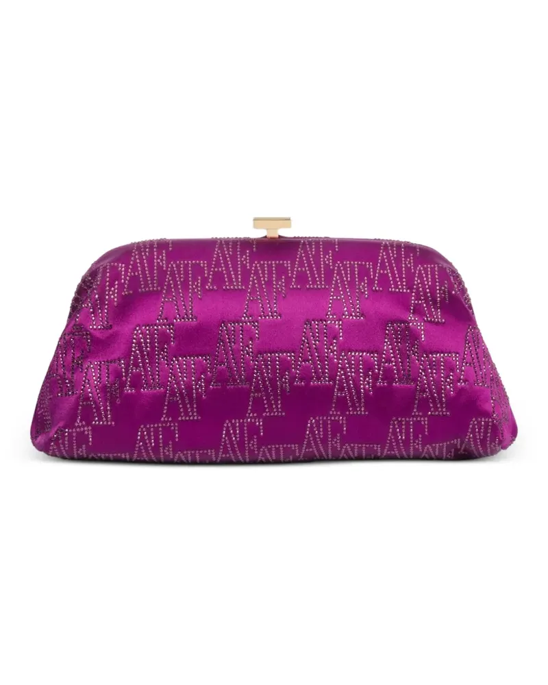 Alberta Ferretti Verzierte Clutch - Violett Violett