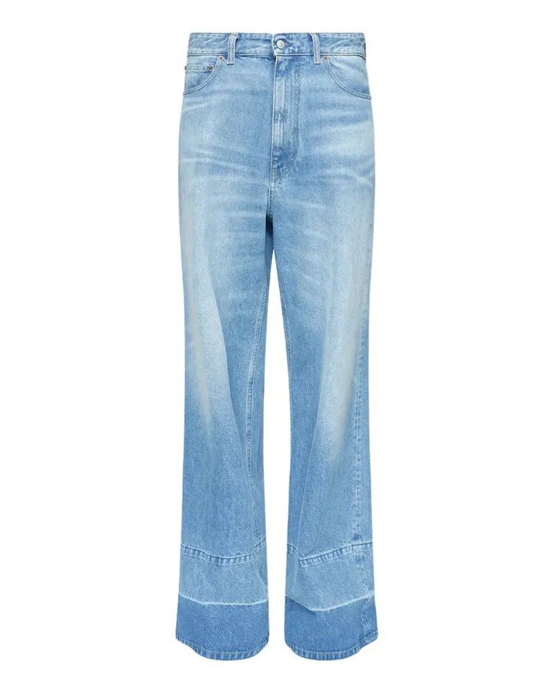 Maison Margiela wide-leg jeans - Blau Blau