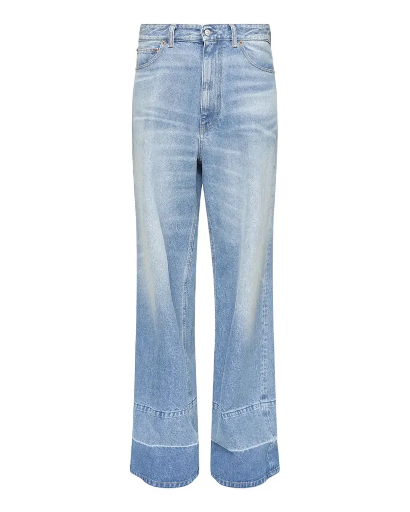 Maison Margiela Jeans mit weitem Bein - Blau Blau
