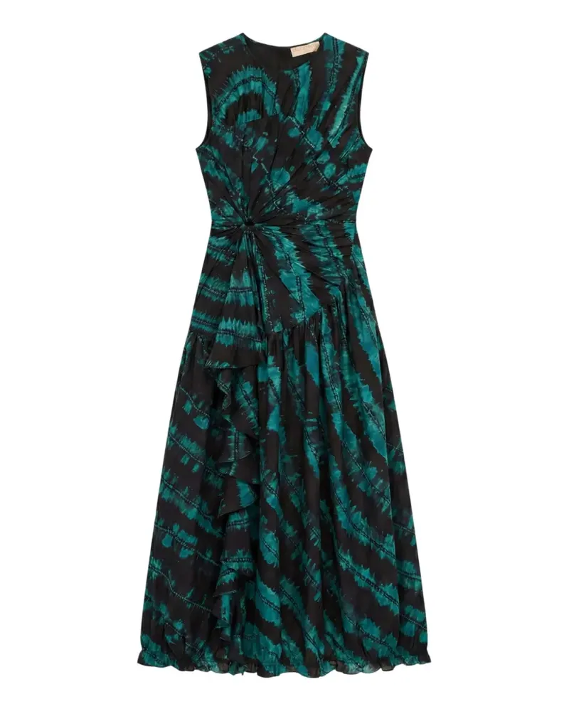Ulla Johnson Veda ruffled midi dress - Schwarz Schwarz