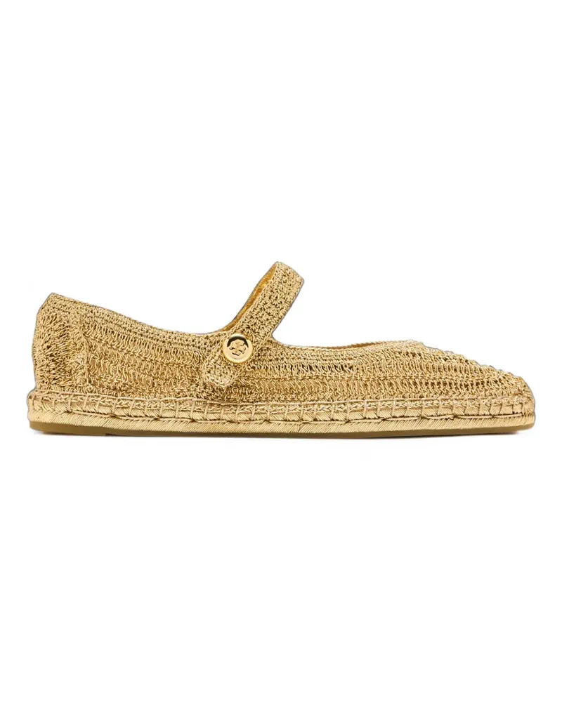 Tory Burch Romy Mary Jane espadrilles - Gold Gold