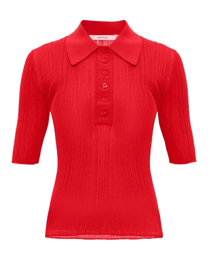 Gestuz Gzclene polo shirt - Rot Rot