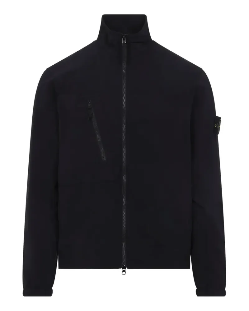 Stone Island zip-fastening pocket jacket - Schwarz Schwarz