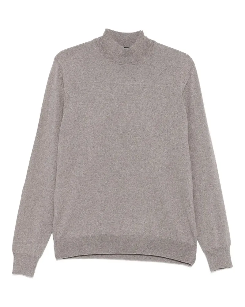Tagliatore Pullover mit Stehkragen - Nude Nude