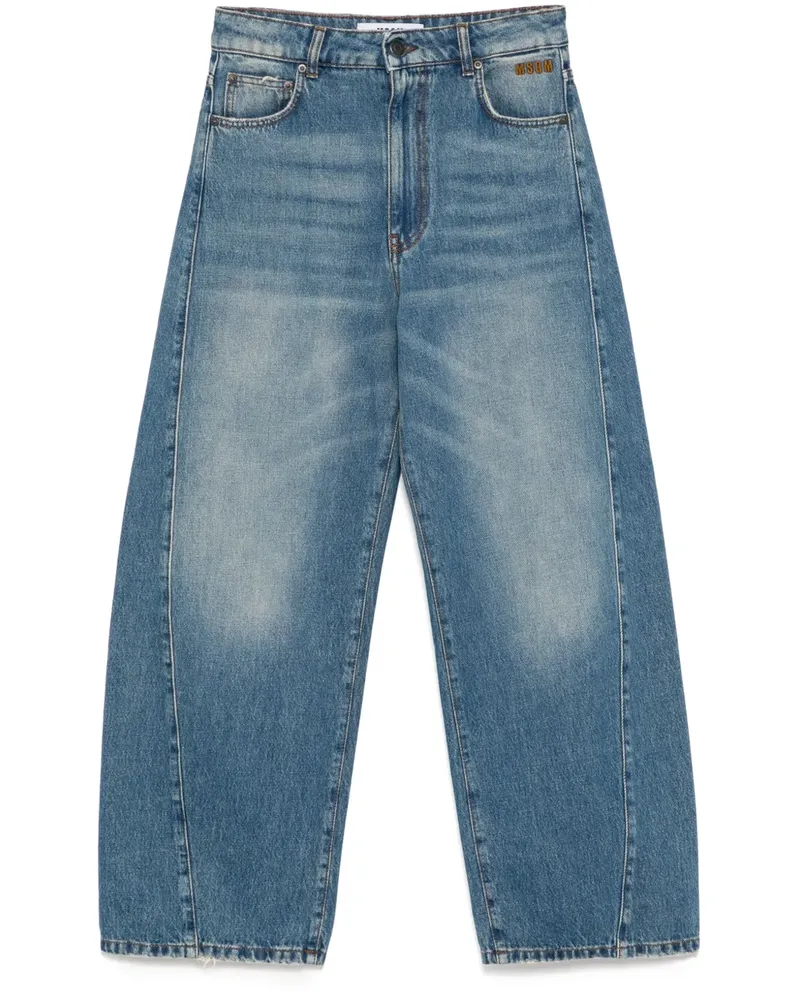 MSGM Jeans aus Baumwolle - Blau Blau