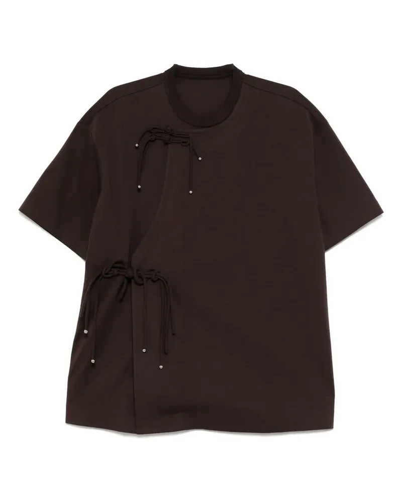 JNBY Klassisches T-Shirt - Braun Braun
