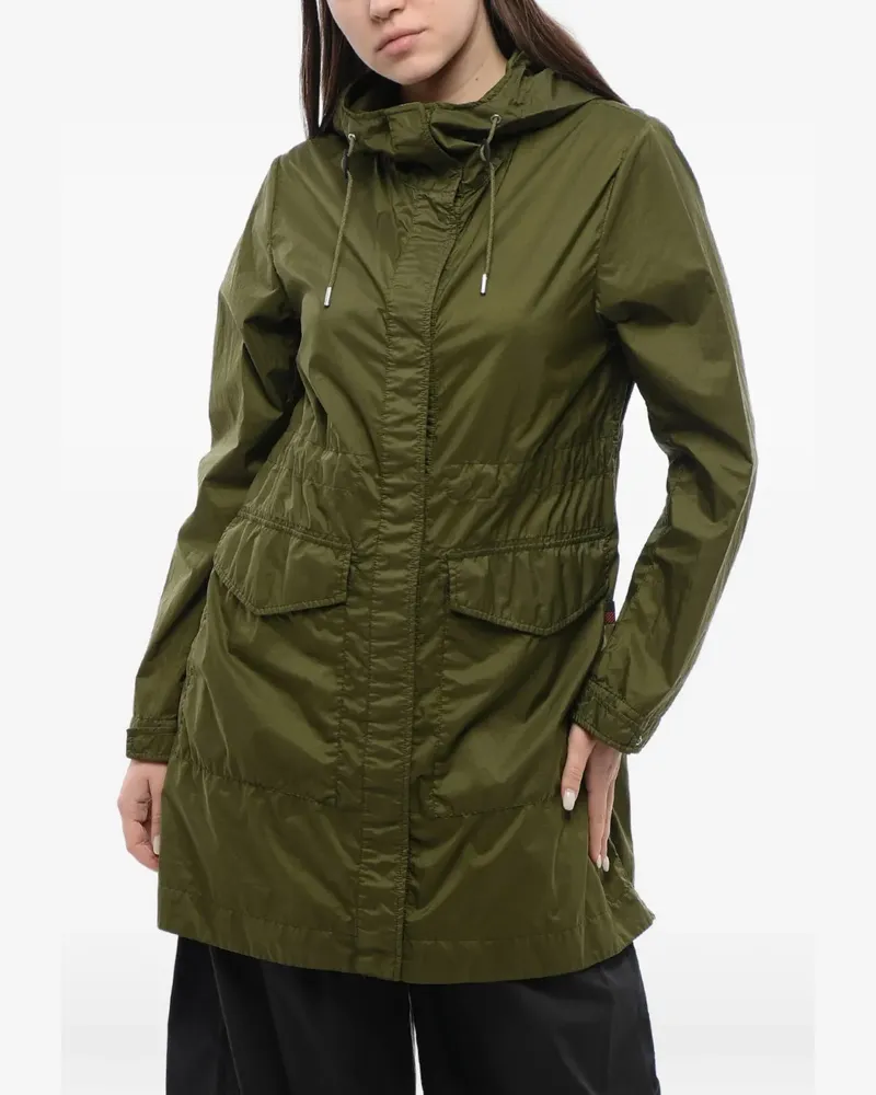 Woolrich hooded drawstring-waist jacket - Grün Grün