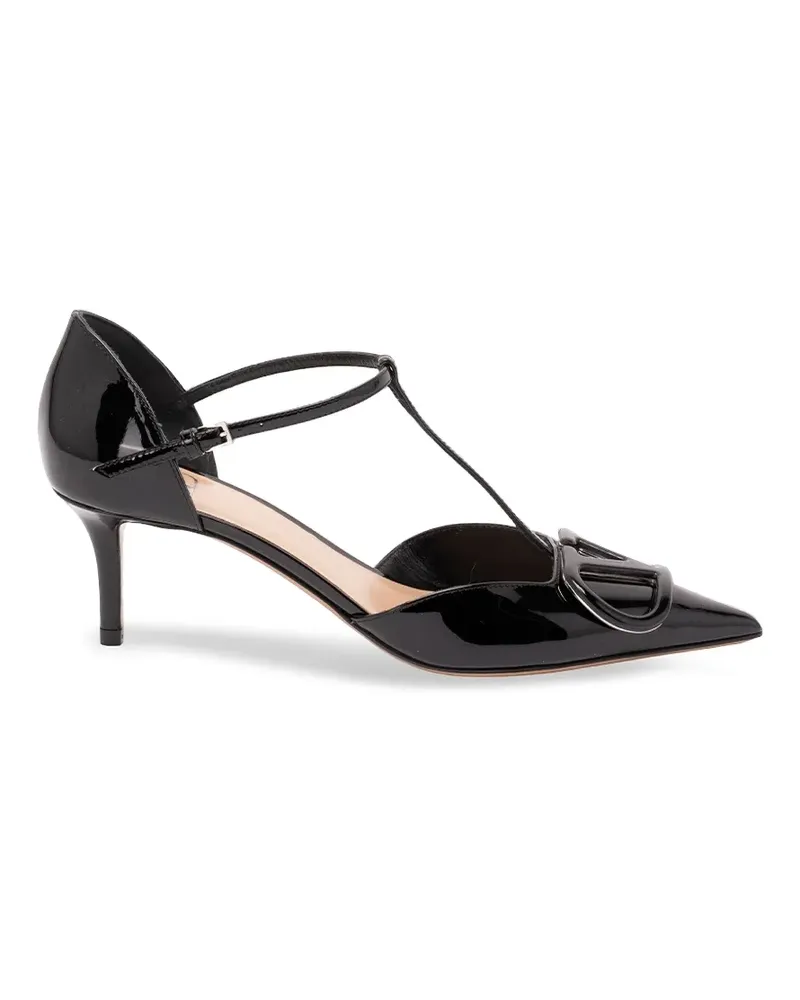 Valentino Garavani Pumps mit V-Logo - Schwarz Schwarz