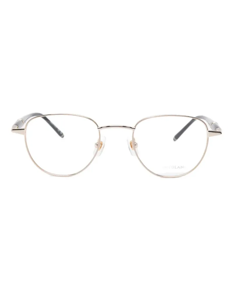 Montblanc round-frame glasses - Gold Gold