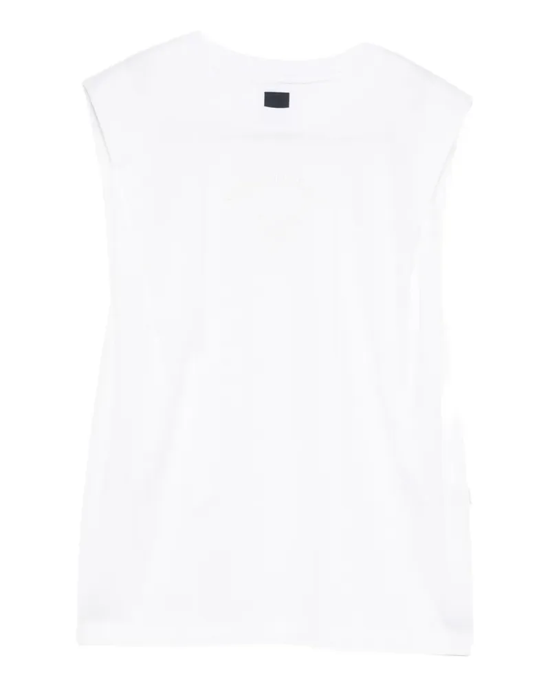 JUUN.J logo-embossed cotton T-shirt - Weiß Weiß