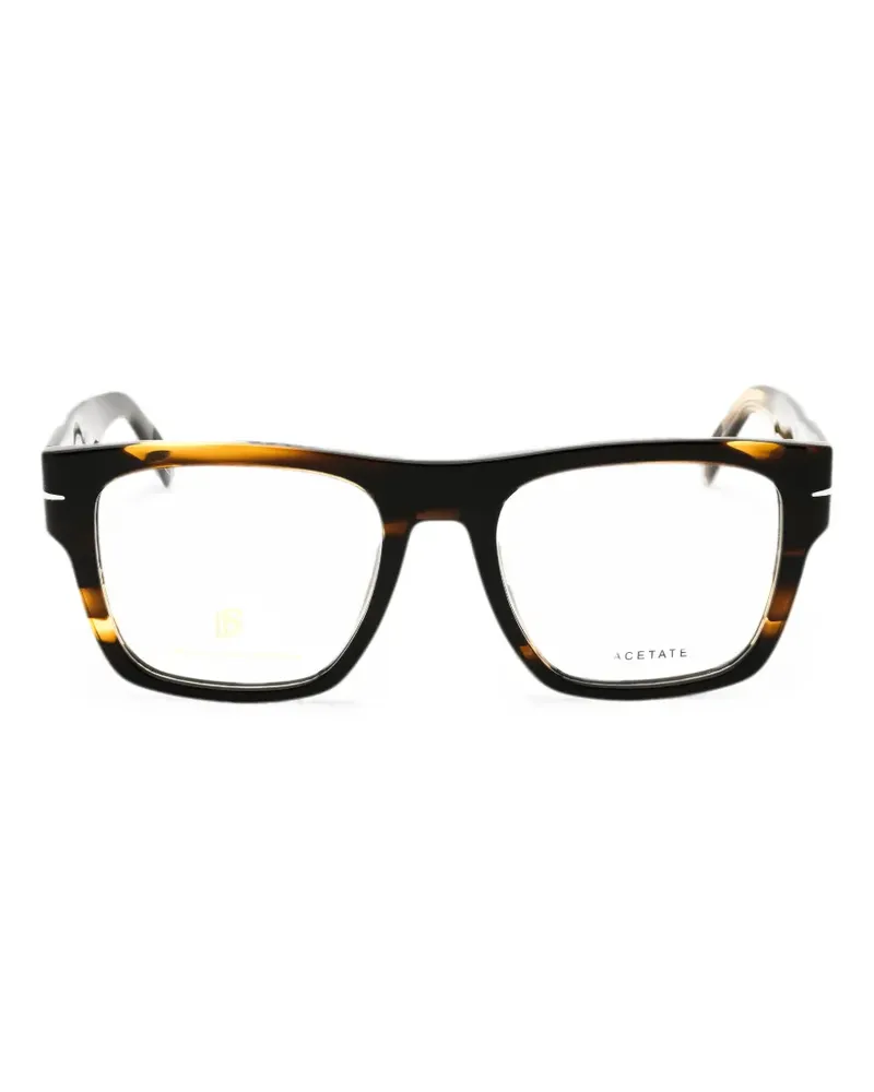 EYEWEAR by DAVID BECKHAM square-frame glasses - Braun Braun