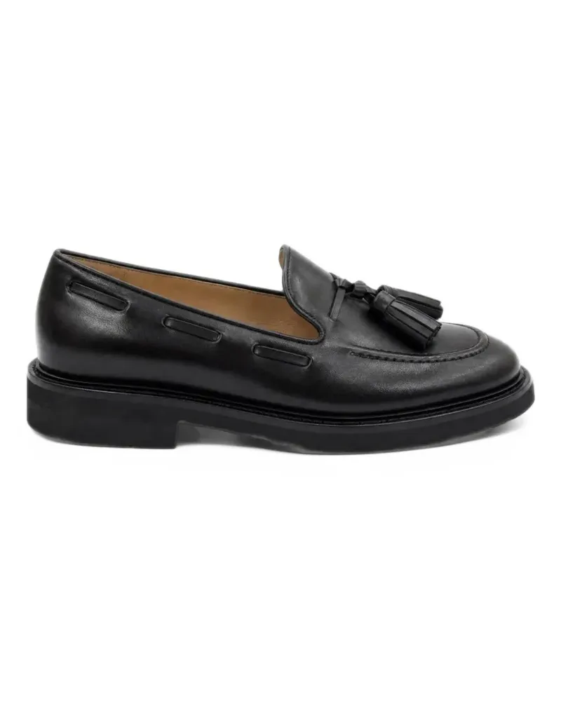 Anna F. Loafer mit Quasten - Schwarz Schwarz