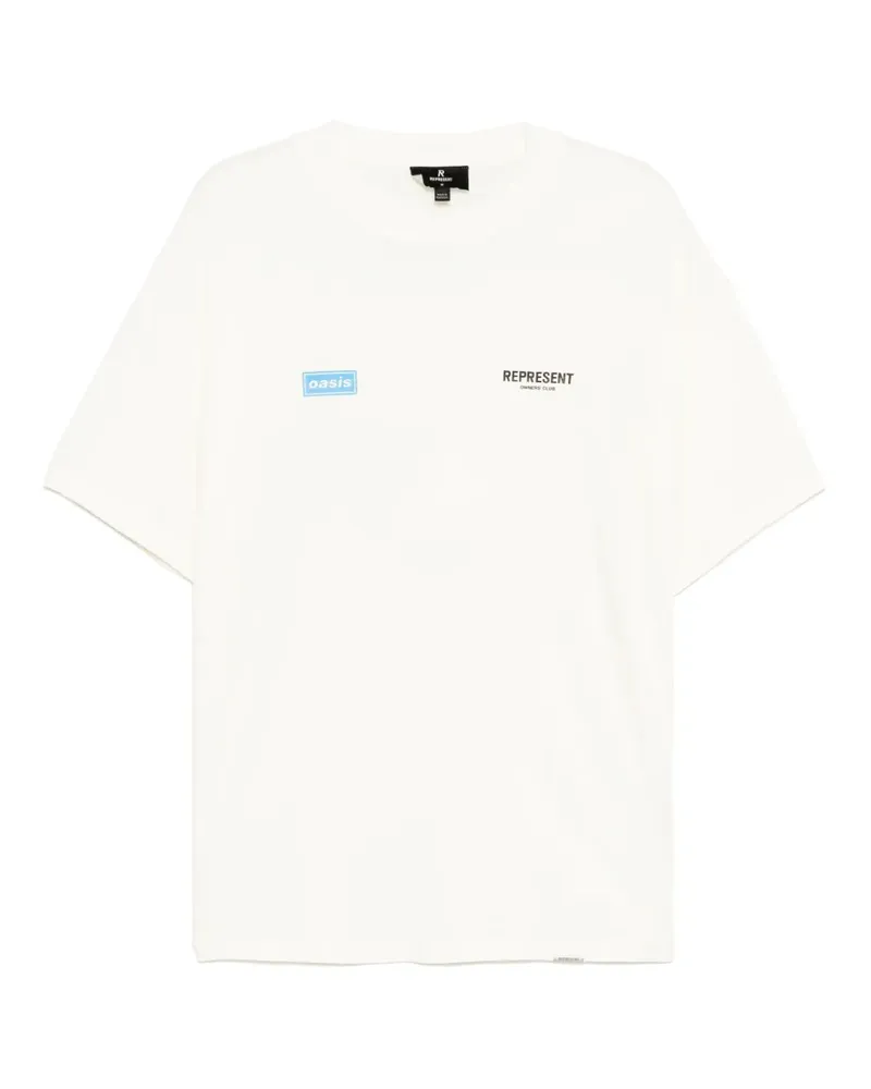 REPRESENT x Oasis Owners Club T-Shirt - Nude Nude