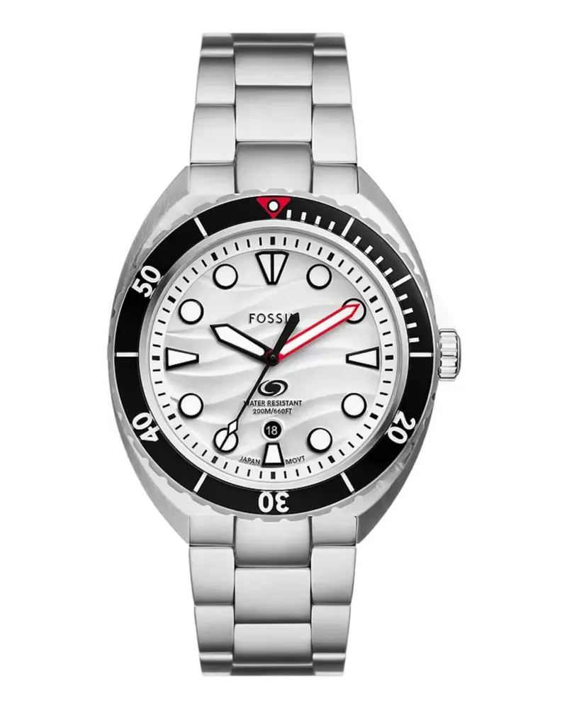 Fossil Breaker 42mm watch - Weiß Weiß