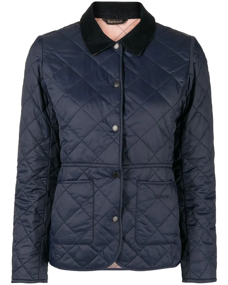 Barbour Gesteppte Bomberjacke - Blau Blau