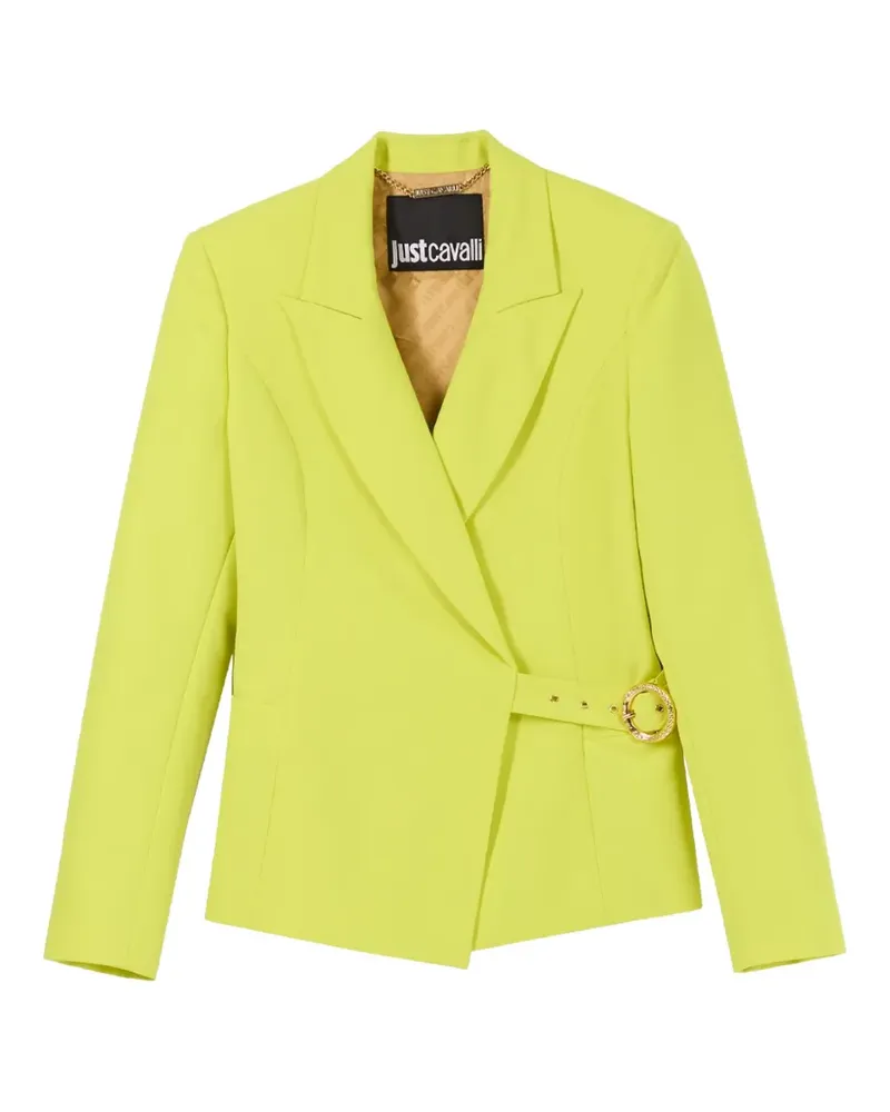 Just Cavalli buckle-fastening blazer - Grün Grün