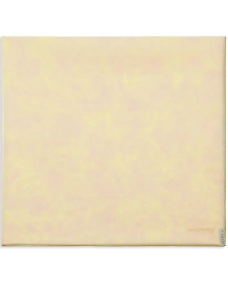 Burberry Rose Schal aus Seide - Nude Nude
