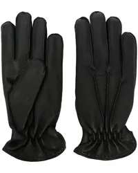 Orciani Handschuhe aus Leder Schwarz