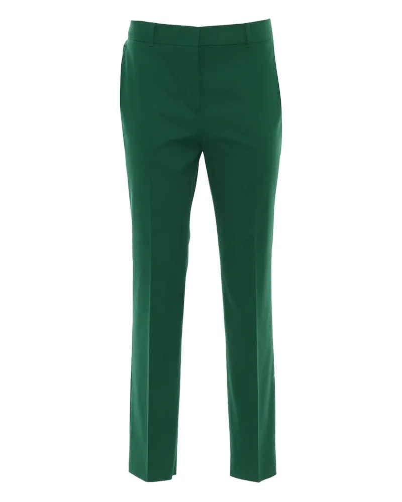 Max Mara Hose mit Bügelfalten - Grün Grün