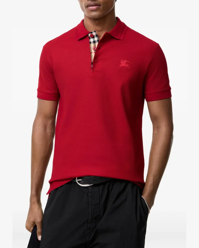 Burberry cotton polo shirt - Rot Rot