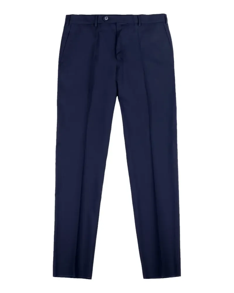 Tombolini pressed-crease trousers - Blau Blau