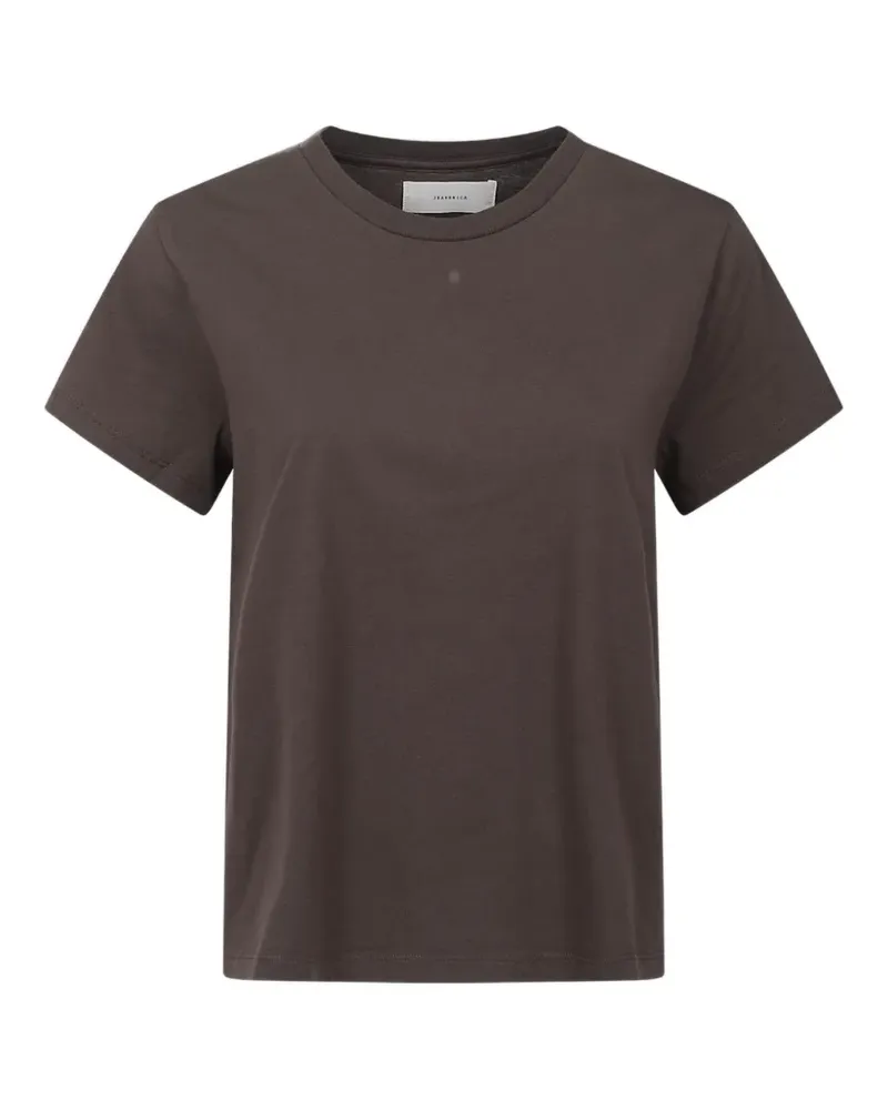 JEANERICA Kurzärmeliges Ines T-Shirt - Braun Braun