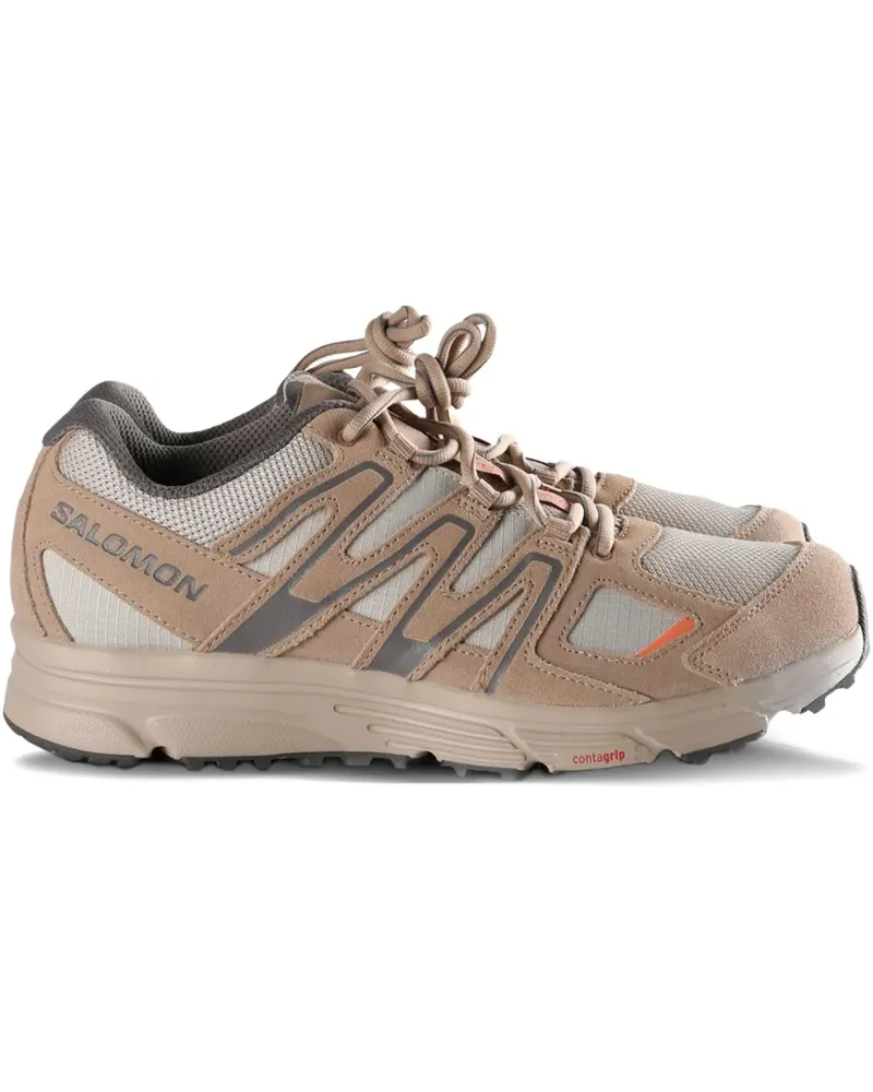 Salomon X-Mission 4 Sneakers aus Wildleder - Braun Braun