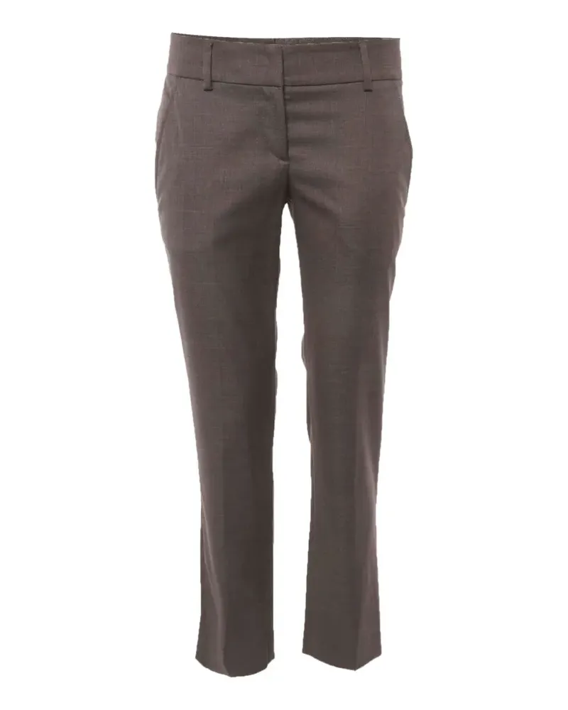 Brunello Cucinelli straight-fit trousers - Braun Braun