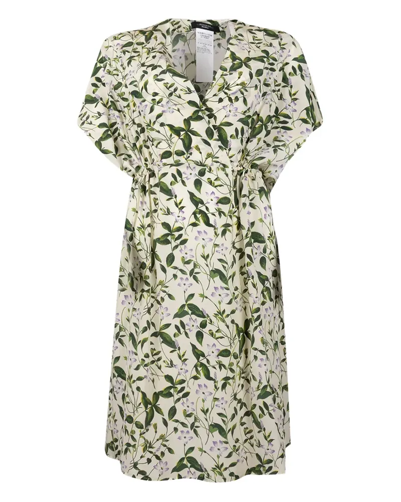 Max Mara Minikleid mit Print - Nude Nude