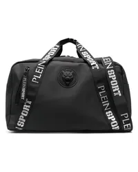 Philipp Plein Boston Reisetasche mit Logo-Prägung Schwarz