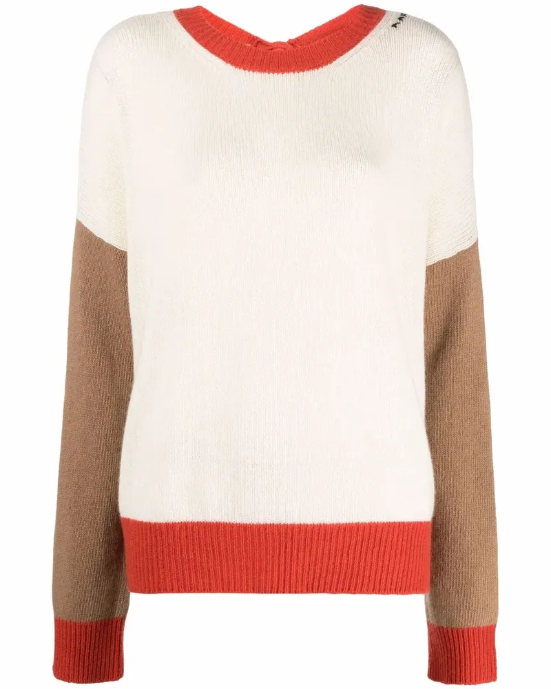 Marni Pullover mit Schleifenverschluss - Nude Nude